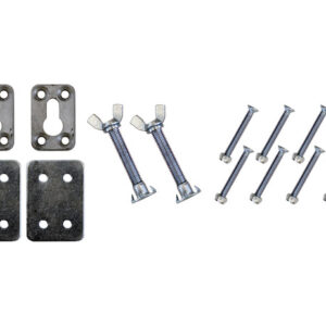 Mounting Hardware for Chrome Plated Steel Motorcycle Chock