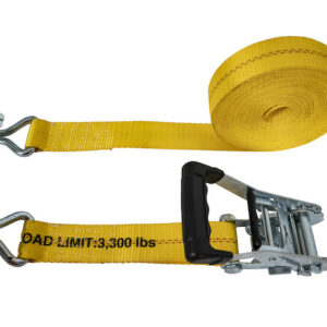 30 Foot Commercial Grade Ratchet Tie Down with Soft Rubber Grip Series