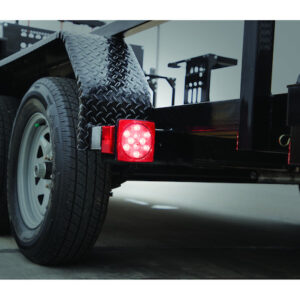 5 Inch Box-Style LED Stop/Turn/Tail Light for Trailers Under 80 Inches Wide