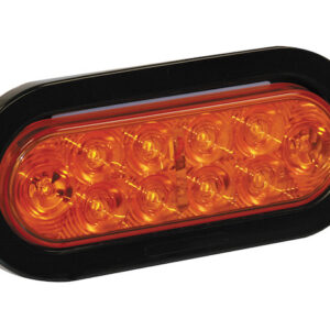 6 Inch Oval Turn Signal Light with 10 LEDs