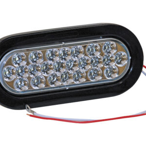 6 Inch Oval Backup Light with 24 LEDs