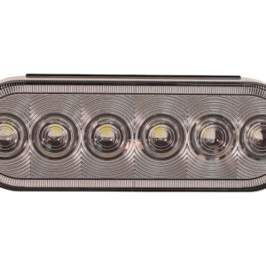 6 Inch Oval Backup Light with 6 LEDs