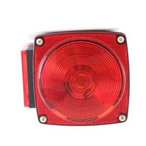 5 Inch Box-Style Incandescent Stop/Turn/Tail Light for Trailers Under 80 Inches Wide