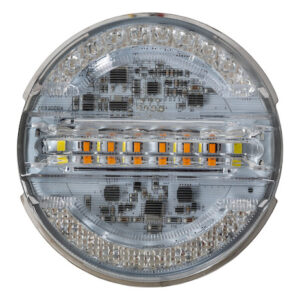 Combination 4 Inch LED Stop/Turn/Tail, Backup, and Amber Strobe Light